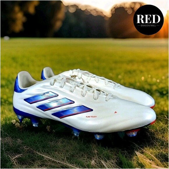 Adidas Copa Pure 2 Elite SG White Blue Soccer Cleats IG8694 - Men\'s Size 10 main image 14